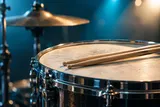 A drum and sticks (AI-generated concept image)