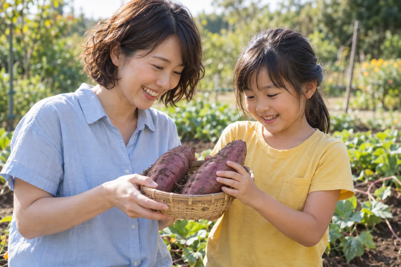 Free Kururi Line and sweet potato digging day for first- and second-graders (2026/09/16 11:00 JST — illustrative image)