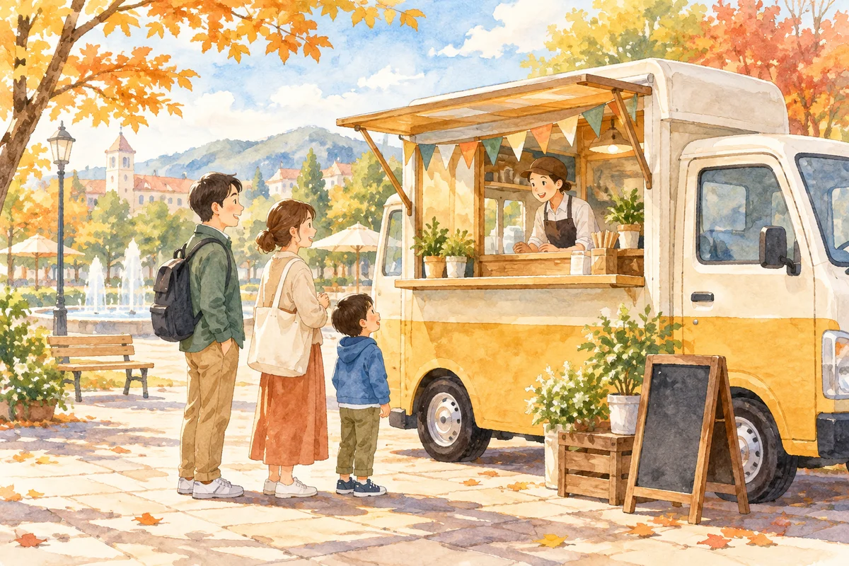 三井アウトレットパーク木更津にキッチンカー、9月の土日祝に出店（2026/09/05 12:10 JST・イメージ画像）